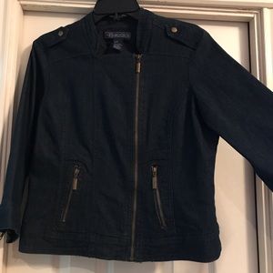 Baccini Dressy Jean Jacket Medium